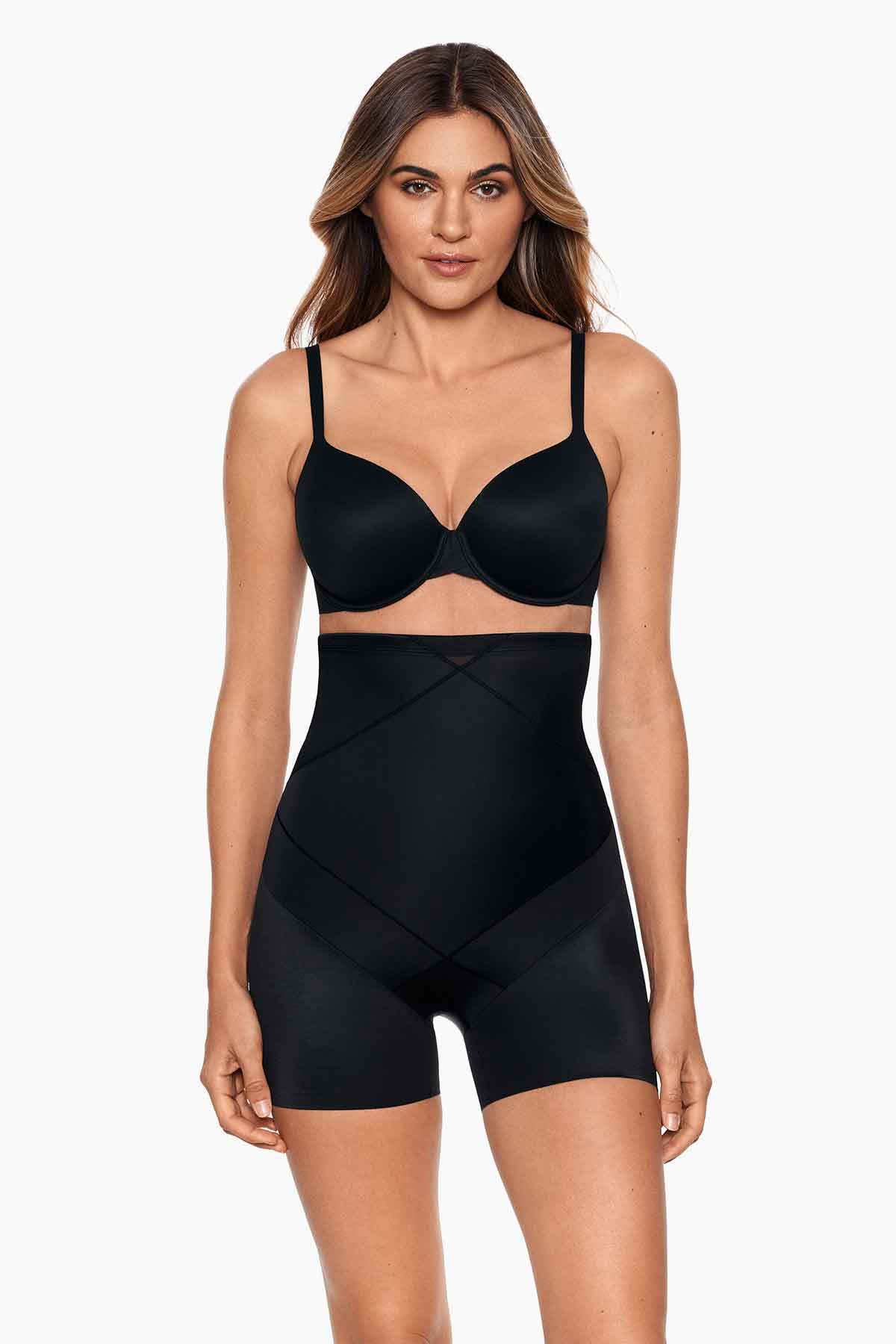 Core Contour Ultra High Waist Shaping Shorts by Miraclesuit Shapewear Online, THE ICONIC
