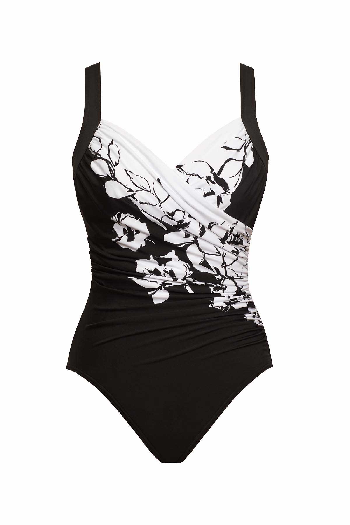 Miraclesuit Sub Rosa Sanibel One Piece Swimsuit DD-Cup