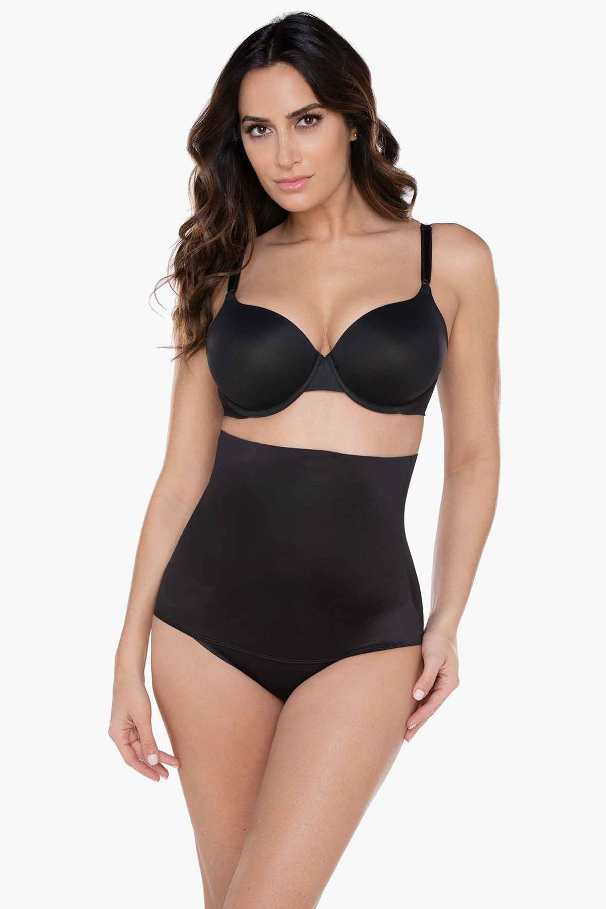 Miraclesuit Extra Firm Control Strapless Thigh Slimming Body Shaper 2791 in  Black