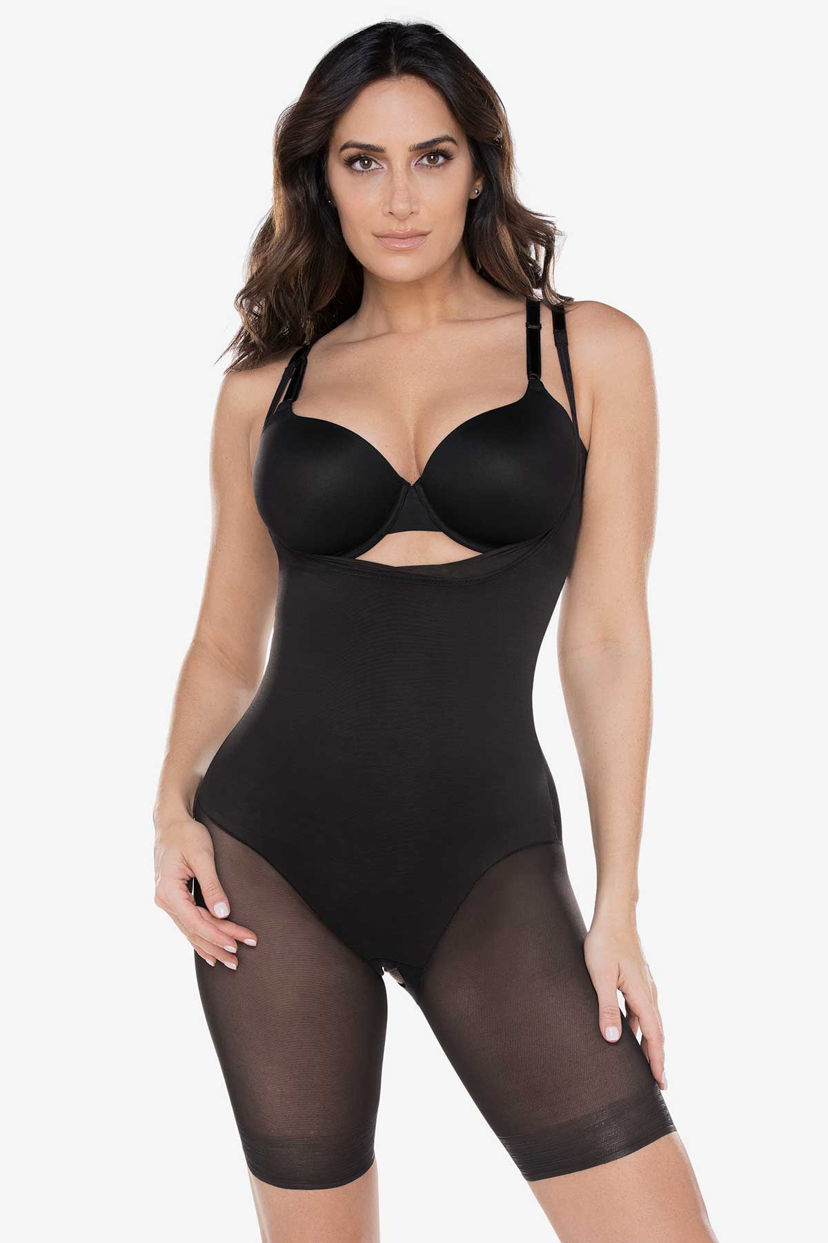 NEW M&S MAGIC WEAR FIRM ALL OVER CONTROL TO SLIM & SHAPE UNDERWIRED BODY  34B