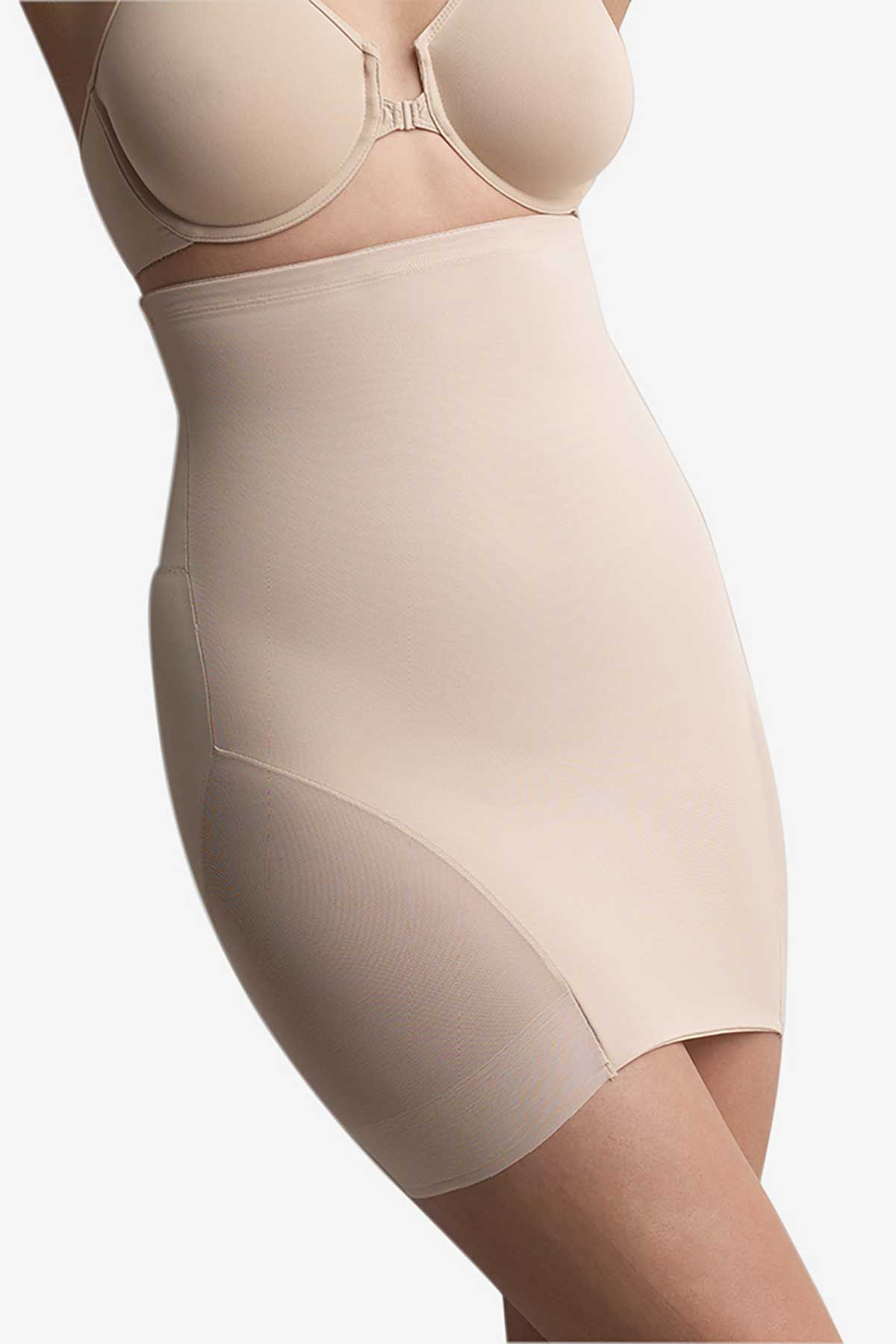 Miraclesuit Sexy Sheer Extra Firm Control High-Waist Thigh Slimmer, L  (Women's 12-14), Nude : : Clothing, Shoes & Accessories
