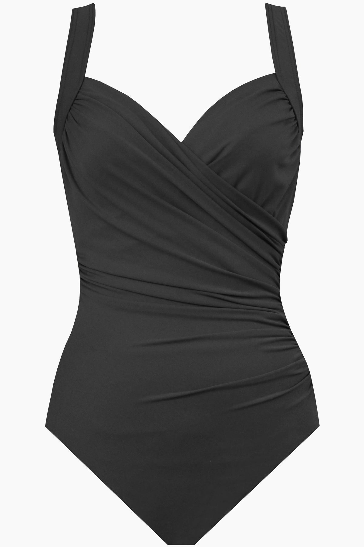 Miraclesuit Women's Swimwear Solid Rendezvous DD Cup Size High Neckline  Underwire Bra One Piece Swimsuit, Black, 14DD : : Clothing, Shoes  & Accessories