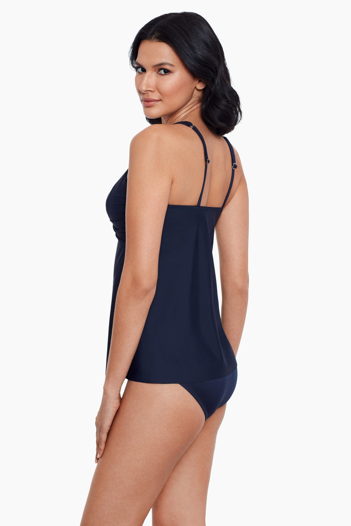Miraclesuit Hard to Be Leaf Love Knot DD Cup Tankini Swim Top - Soma