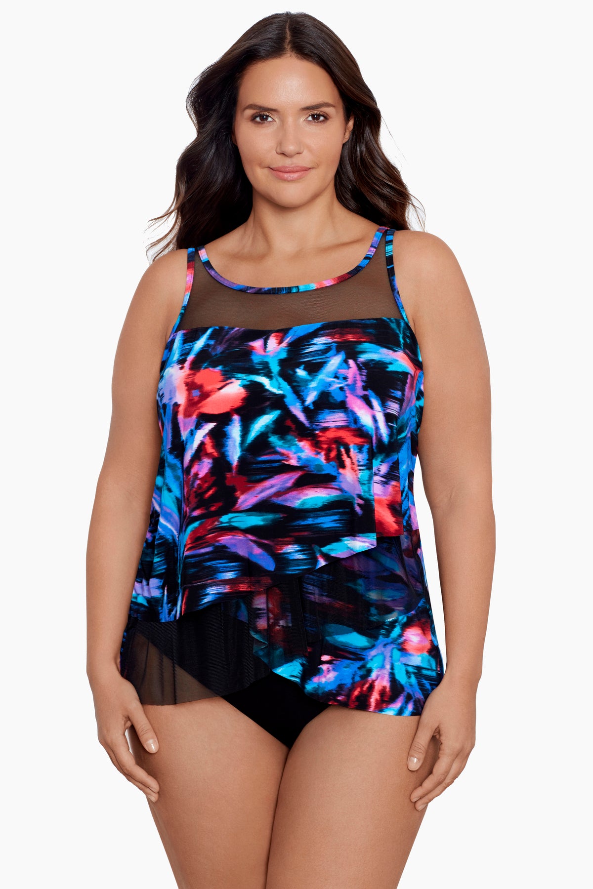 NKOOGH Shapermint Swimwear Bathing Suites Womens Extra Large Two Piece  Tankini Swimsuits for Women Floral Printed Tank Top With Boyshorts Bathing  Suits 